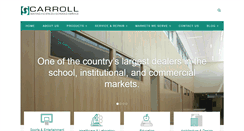 Desktop Screenshot of carrollseating.com